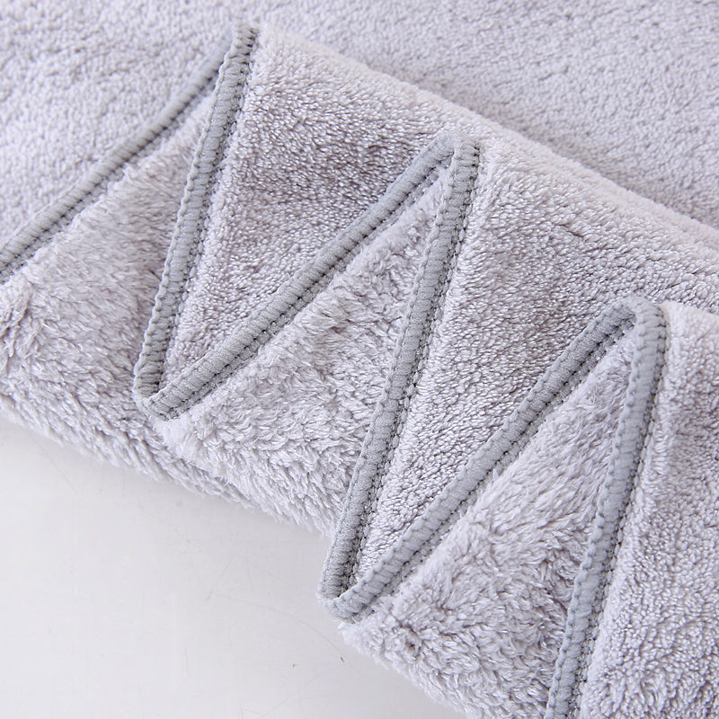 3 PACK (White, Pink, Gray) Adorable Animal-Themed Microfiber Snuggle Wraps Bath Towels for Toddlers & Kids – Fun, Soft, and Lightweight - BathBuddies LLC